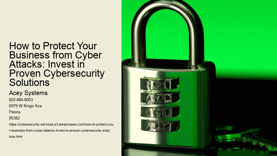 How to Protect Your Business from Cyber Attacks: Invest in Proven Cybersecurity Solutions