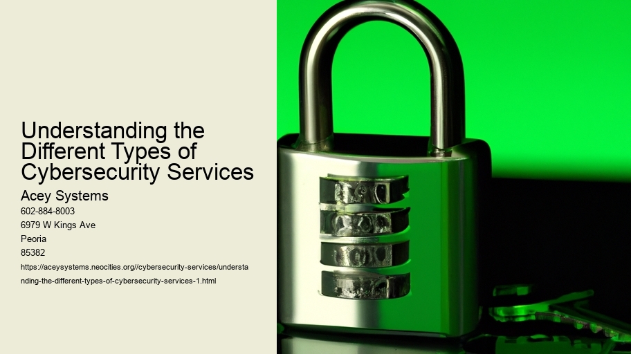 Understanding the Different Types of Cybersecurity Services
